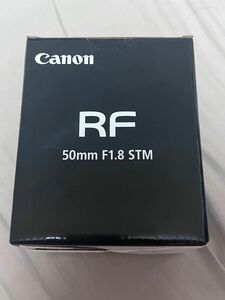 Canon RF 50mm F1.8 STM 単焦点レンズ 未使用　