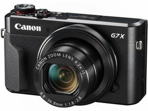 ○○きれいな展示品 メーカー保証付き CANON PowerShot G7 X Mark II F1.8-2.8の光学4.2倍ズームレンズ搭載○○