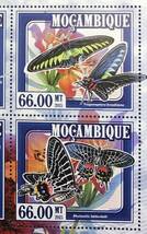 モザンビーク 2015年発行 蝶 切手 未使用 NH_画像3