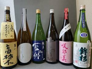 [1 иен из ] выгода японкое рисовое вино (sake) очень популярный sake 6шт.@(1800ml)sake комплект .. сравнение дом .. sake не использовался идзакая бар sake японкое рисовое вино (sake) не использовался 