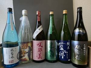 [1 иен из ] выгода японкое рисовое вино (sake) очень популярный sake 6шт.@(1800ml)sake комплект .. сравнение дом .. sake не использовался идзакая бар японкое рисовое вино (sake) sake не использовался 