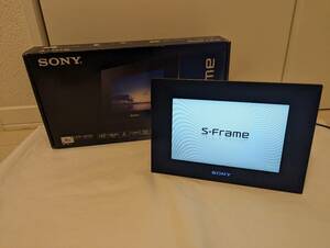 * Sony SONY* digital photo frame *S-Frame black *DPF-XR80/B