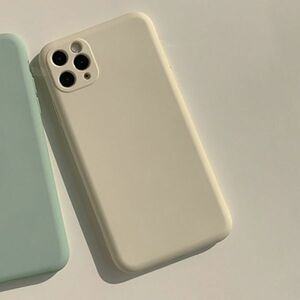【新品アウトレット】くすみカラー iPhone 13 mini ケース アイボリー スマホケース カバー ソフトケース 携帯ケース かわいい おしゃれ