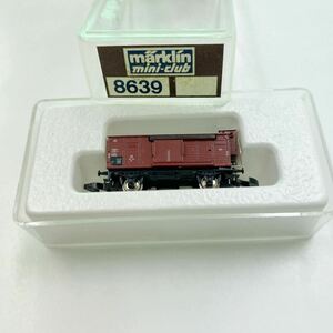 メルクリン Zゲージ 8639 mini-club　メルクリンミニクラブ marklin Marklin 鉄道模型