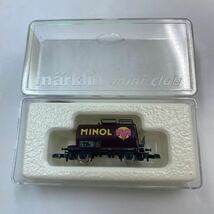 メルクリン ZゲージMINOL 8203 タンク貨車 mini-club　メルクリンミニクラブ marklin Marklin 鉄道模型_画像1