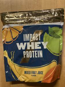  new goods unopened!!! my protein impact whey protein Mix fruit juice taste 1kg MYPROTEIN PROTEIN MIXED FRUIT JUICE