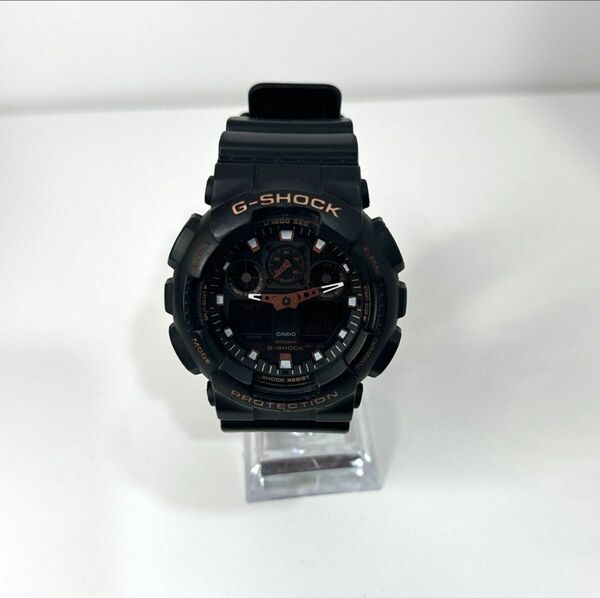 CASIO クォーツ腕時計・G-SHOCK/デジアナ/GA-100GBX-1A4JF