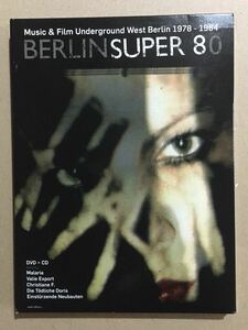 VariousBerlin Super 80 (Music & Film Underground West Berlin 1978 - 1984) DVD ＋CD＋ブックレット