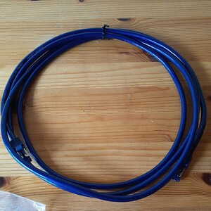  Elecom LAN cable CAT8 LD-OCTT/BM30 tab . breaking not blue metallic 3m postage 520 jpy 