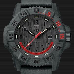 LUMINOX マスターカーボン 腕時計 クォーツ 世界限定827本 3801EY 稼働品 ルミノックス Navy SEAL SERIES 箱付き