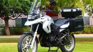 BMW F650GS 800cc 車検満タン 令和8年5月27日 ETC 純正パニア グリップヒーター GIVEトップケース ・ハイスクリーン キジマメットホルダー 