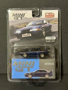 ◆◇未開封新品 MINI GT 1/64 Nissan Skyline GT-R Nismo S-Tune Dark Blue◇◆