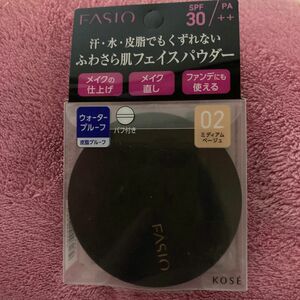 【半額】ファシオ ラスティング フェイスパウダー WP（02 ミディアムベージュ） 5.5g