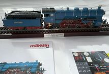 A07, 美品、メルクリン, クラスS 3/6 蒸気機関車, バイエルン。marklin, 39438 特別モデル、飾り台付、H0。mfx+。テスト済。送料無料._画像6