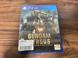 【中古・PS4】 ガンダムバーサス GUNDAM VERSUS [通常版］