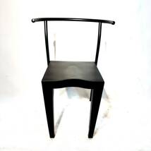 ダイニングチェア Kartell Dr.Glob チェア 椅子 Philippe Starck 廃盤 ヴィンテージ BLACK CHAIR イス _画像2