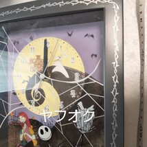 ナイトメアービフォア・クリスマス Wall Clock 掛け(置き)時計 ジャック・スケリントン サリー ゼロ_画像3
