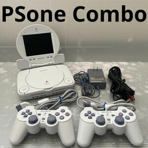 SONY PSoneCombo PSone本体 + 液晶モニター 一式セット　PlayStation LCDモニター SCPH-140 プレステ
