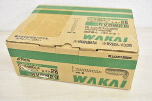【未使用/開封済】WAKAI ロール連結ビス シルバーコース 3.8×28 RVGW28 100本×20巻入 12H976