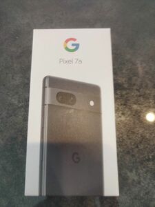 新品　未使用　Google Pixel 7a チャコール SIMフリー　uq 7522　即日発送