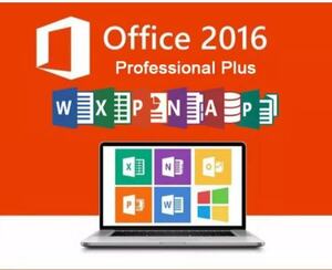 [即決] Office 2016 Professional Plus プロダクトキー 32/64bit版 日本語対応 手順書 保証有 永続ライセンス
