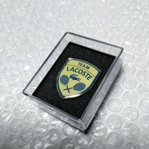 激レア！★LACOSTE【ラコステ】ピンバッチ 非売品 ロゴ エンブレム ワニ ピンバッジ ピンズ ノベルティ グッズ 希少 貴重 入手困難品_画像3