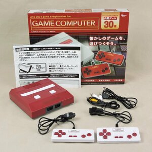【中古/動作○】GAME COMPUTER CLASSICAL ゲームコンピューター NEO 4th 内蔵ゲーム30種 FC互換ゲーム機