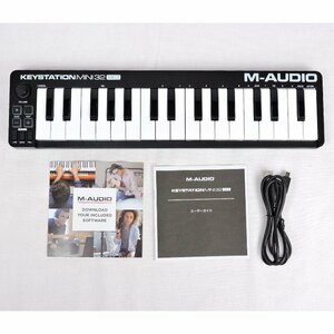 [ used / electrification verification settled ]M-AUDIO Keystation Mini32 MK3 32 Mini keyboard portable USB MIDI keyboard controller 