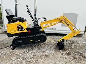 Komatsu●Mini Excavator●PC03-1●387hours●ディーゼル●Mini油圧ショベル●0.7tクラス●KOMATSU●Seat、BatteryNew item●陸送可能●下取リOK