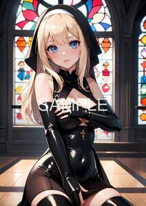 i202405280273 A4 AI イラスト アート ポスター グラビア 美人 かわいい ビキニ セクシー 女の子 美女 コスプレ 制服 水着 美脚 水着