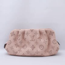 【セール!】Louis Vuitton ルイヴィトン スカラ ミニ ショルダーバッグ クラッチ 2way マヒナ マグノリア ピンク M80092 未使用品◆Nランク_画像3