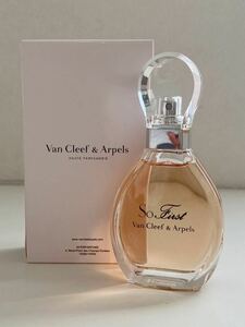 B4E705◆新品同様◆ ヴァン クリーフ&アーペル Van Cleef & Arpels ソー ファースト オードパルファム 香水 30ml