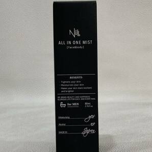 R4E018◆新古品◆ ヌル NULL メンズ オールインワンミスト オールインワン化粧水 化粧水ミスト 80mlの画像1