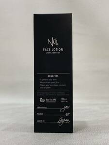 R4E024◆新古品◆ ヌル NULL メンズ フェイスローション 化粧水 150ml