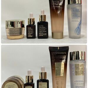 R4E075◆新古品◆ エスティローダー ESTEE LAUDER クリスマスコフレ 化粧水 美容液 クリーム クレンジング 口紅等 11点セットの画像6