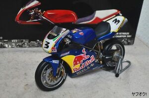 ミニチャンプス DUCATI 996.JOHN REYNOLDS BRITISH SUPER BIKE CHAMPION 2001 1/12 ミニカー