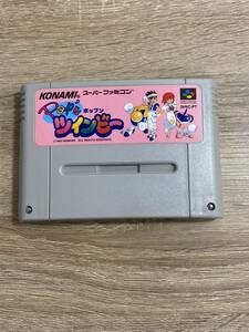  Famicom Pop*n twin Be soft only SFC Super Famicom 