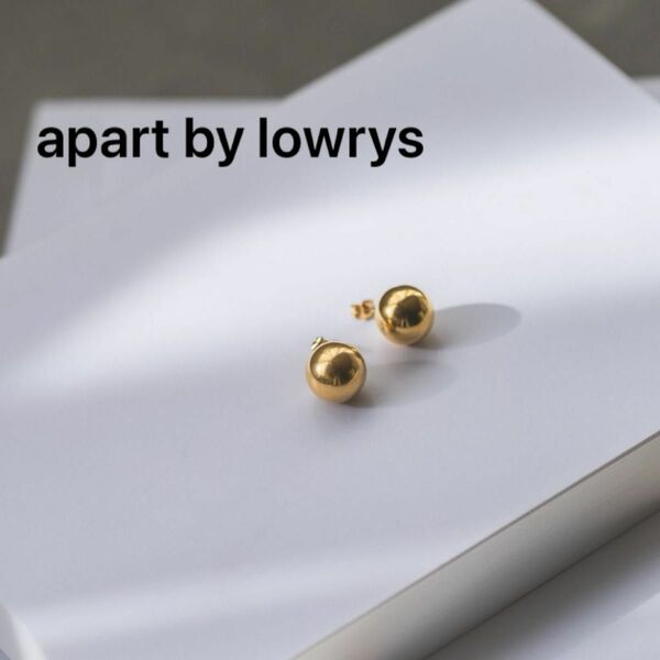  apart by lowrys SUS/ボールピアス　 ピアス アクセサリー ゴールド