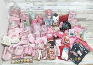 A Sanrio Hello Kitty goods summarize Sanrio Hello Kitty WATCH pouch pen pouch nail clippers netsuke travel set massager 