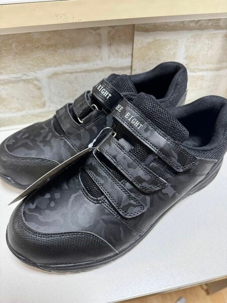 安全靴　セーフティーシューズ　26.5cm 迷彩　ブラック　新品未使用
