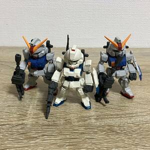 【貴重】FW ガンダムEz-8 陸戦型ガンダム 計3体セット 機動戦士ガンダム ガンダムコンバージ CONVERGE 食玩フィギュア