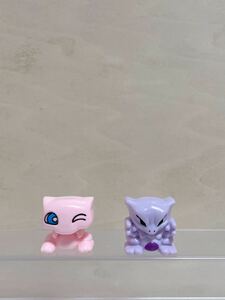 【開封品】ポケットモンスター ポケモン プラコロ キャラコロ のみ ミュウ & ミュウツー 非売品