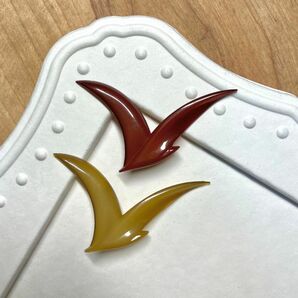 デンマーク ビンテージ ヴィンテージ ブローチ アクセサリー アンティーク プラスチック　鳥