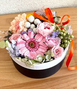 flower Box プリザーブドフラワーアレンジ　ギフトボックス　お花の贈り物