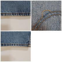 リーバイス550 Levis W34 ダークブルーデニム 青 パンツ 9119_画像9