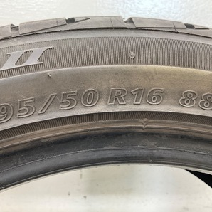 中古タイヤ 2本セット 195/50R16 88V ブリヂストン PLAYZ PXII 夏 サマー 195/50/16 ノート/スイフト/ヴィッツ b6442の画像10