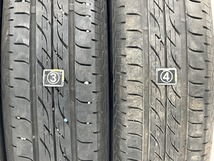 中古タイヤ 4本セット 155/65R14 75S ブリヂストン NEXTRY 夏 サマー 155/65/14 ラパン ショコラ b6580_画像4