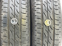 中古タイヤ 4本セット 155/65R14 75S ブリヂストン NEXTRY 夏 サマー 155/65/14 ムーヴ コンテ/ムーヴ ラテ b6586_画像4