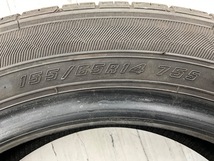 中古タイヤ 4本セット 155/65R14 75S グッドイヤー EFFICIENTGRIP ECO EG01 夏 サマー 155/65/14 ムーヴ コンテ/ラパン b6625_画像10