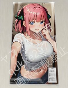 [五等分の花嫁]中野二乃/プレイマット＆マウスパッド＆ラバーマット高品質